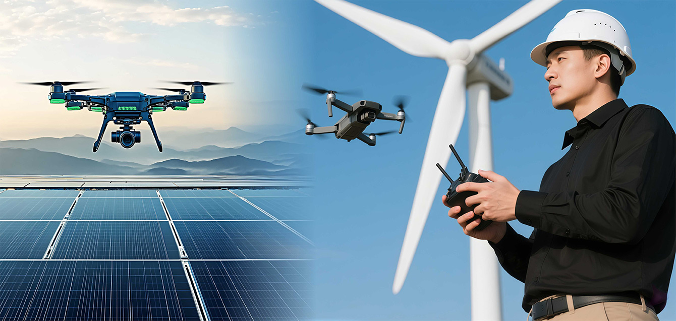 慧眼无人机光伏清扫及运维服务！